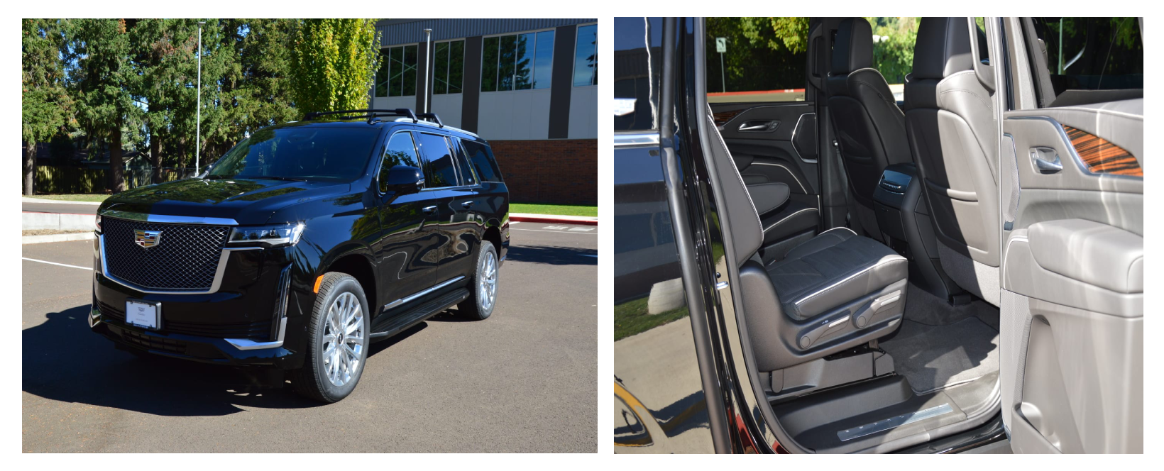 Porland Cadillac Escalade SUV limousine rental