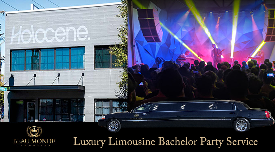 Men enjoying top destination bachelor party limo services in Portland Oregon